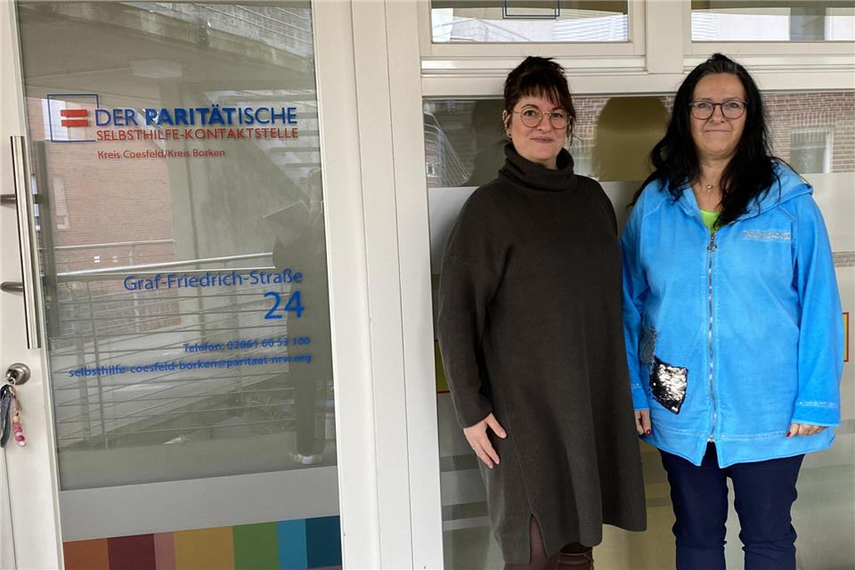 Sabine Bahr (links) und Ramona Zaremba freuen sich über das Angebot der Autismus-Selbsthilfegruppe.