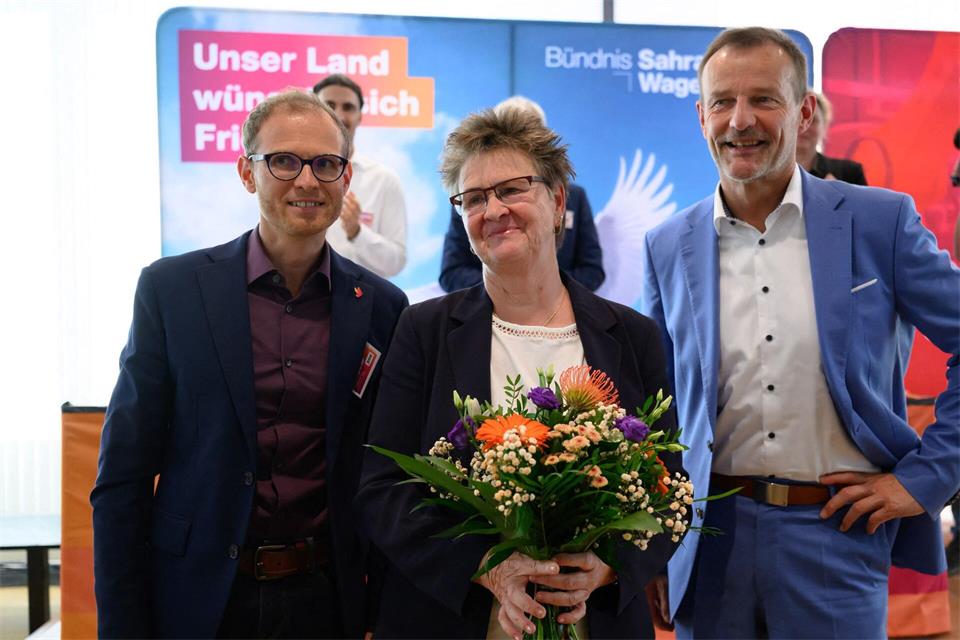 Sabine Zimmermann hatte ihr politisches Engagement vor einem Jahr aus gesundheitlichen Gründen zurückgefahren.Hendrik Schmidt/dpa