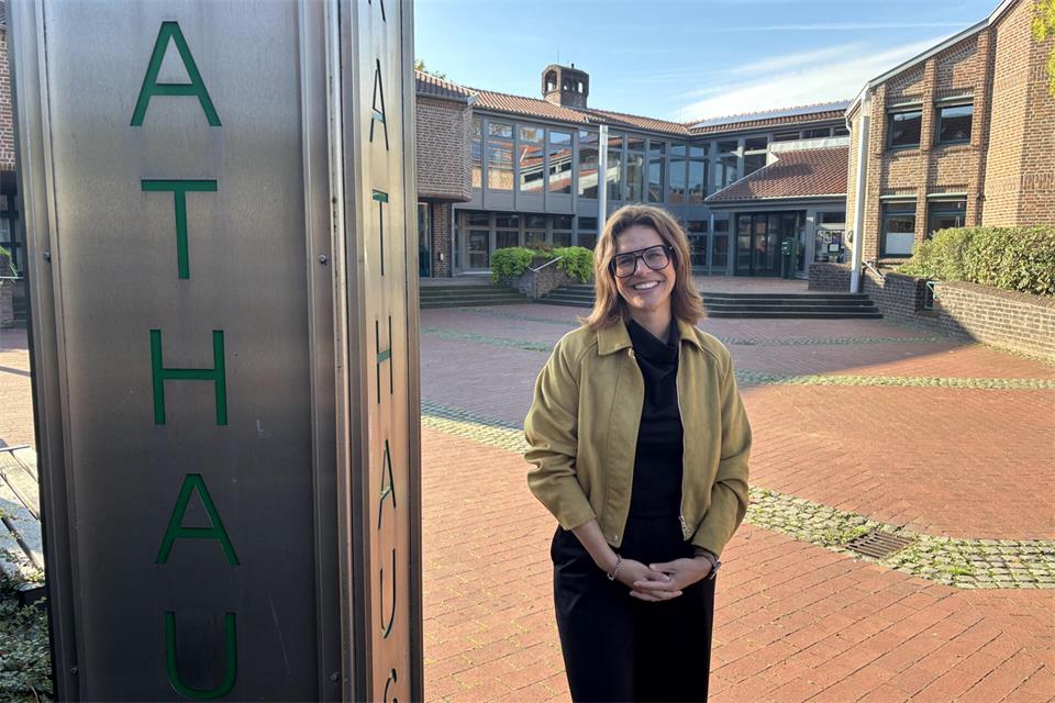 Sabrina Greiwe ist die neue Wirtschaftsförderin der Gemeinde Raesfeld.