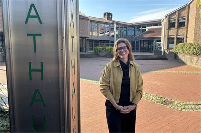 Sabrina Greiwe wants to support Raesfeld companies