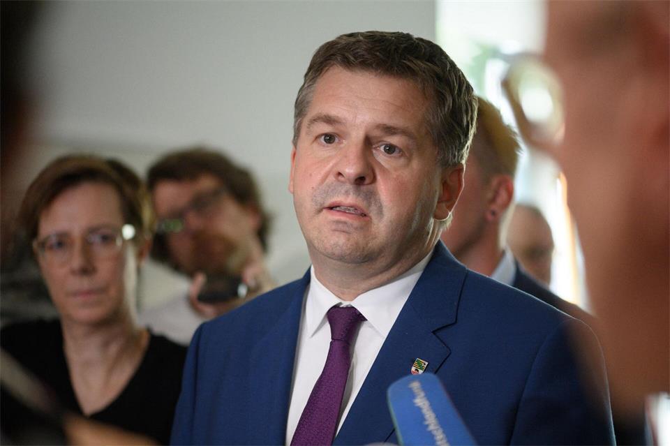 Sachsen-Anhalt sollte im Oktober den Vorsitz der Ministerpräsidentenkonferenz übernehmen. Klaus-Dietmar Gabbert/dpa