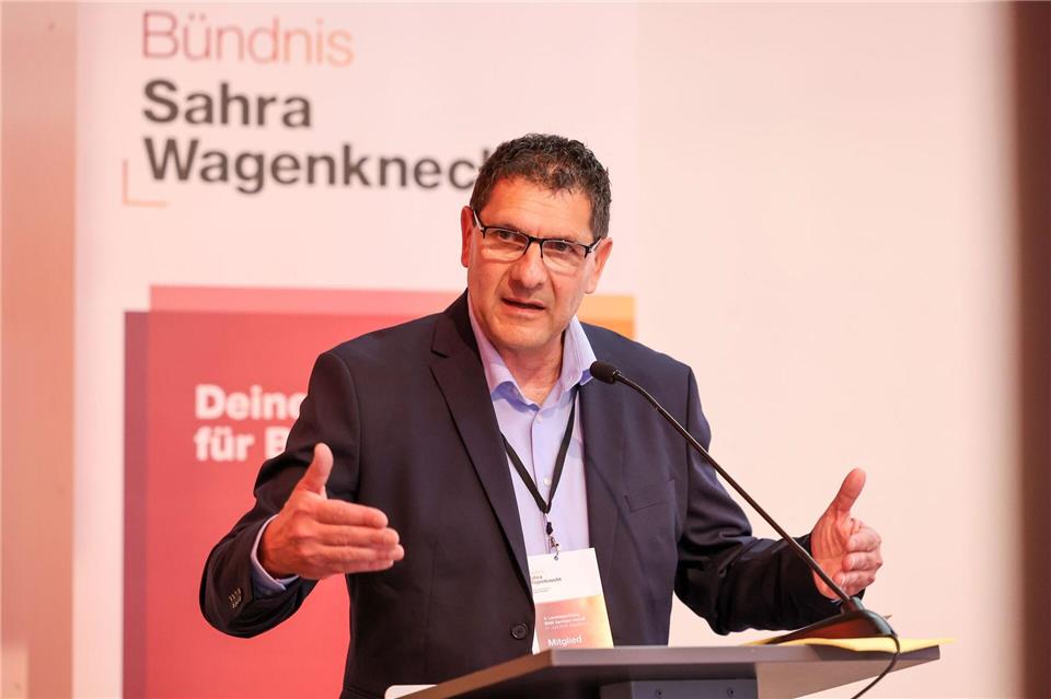 Sachsen-Anhalts BSW-Co-Landesvorsitzender Thomas Schulze sieht seine Partei in der Opposition. (Archivbild)Peter Gercke/dpa-Zentralbild/dpa