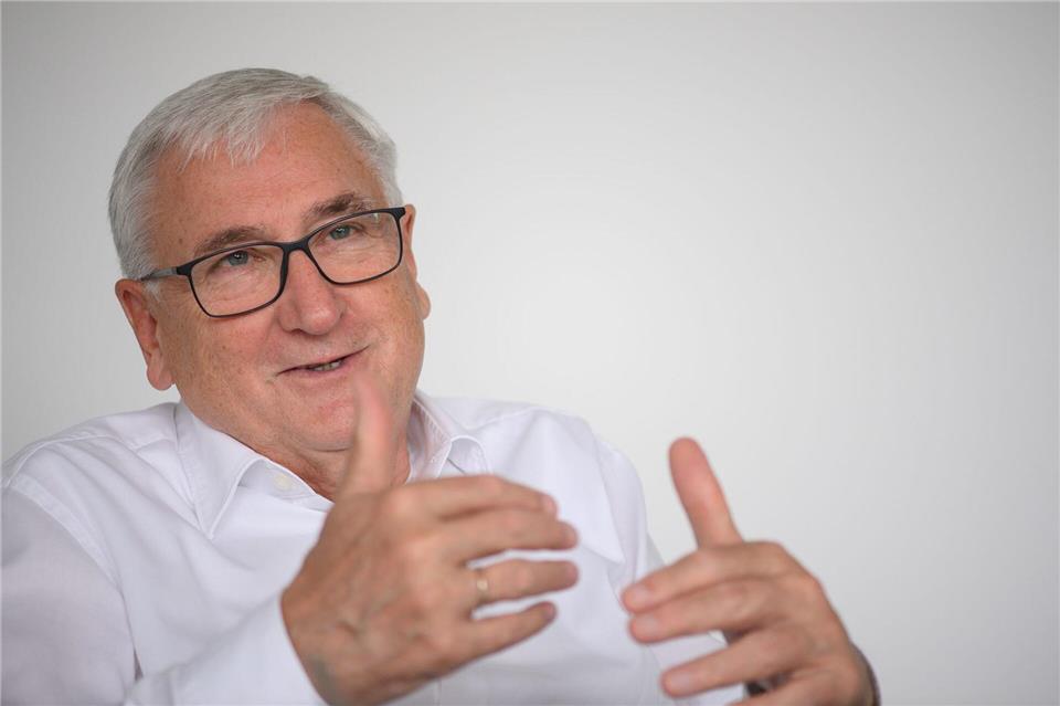 Sachsen-Anhalts Finanzminister Michael Richter (CDU) sieht weniger Flächenbedarf für die Landesverwaltung. (Archivbild)Klaus-Dietmar Gabbert/dpa