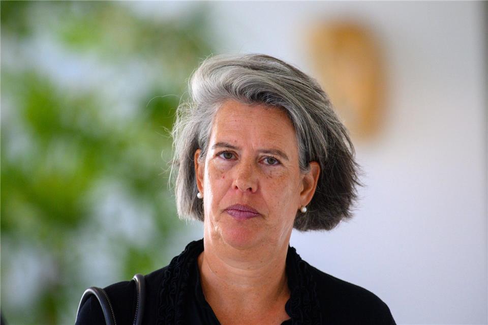 Land prüft zeitweise Abschiebungseinrichtung in Halle Sachsen-Anhalts Innenministerin Tamara Zieschang (CDU). (Archivbild)Klaus-Dietmar Gabbert/dpa