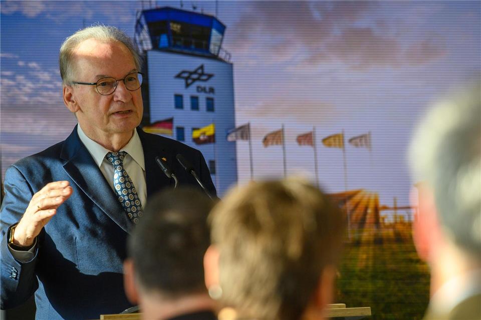 Sachsen-Anhalts Ministerpräsident Reiner Haseloff (CDU): Bringt Innovationsstandort Sachsen-Anhalt voran. Klaus-Dietmar Gabbert/dpa