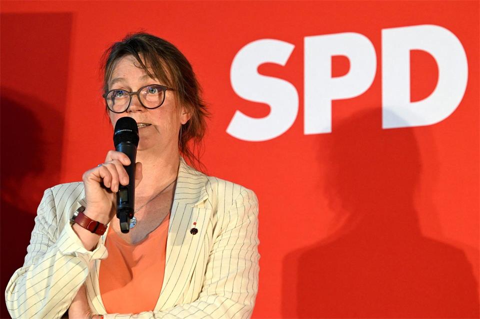 Sachsen-Anhalts SPD-Chefin Juliane Kleemann sieht eine schwierige Zeit auf das Land zukommen.Julian Stratenschulte/dpa
