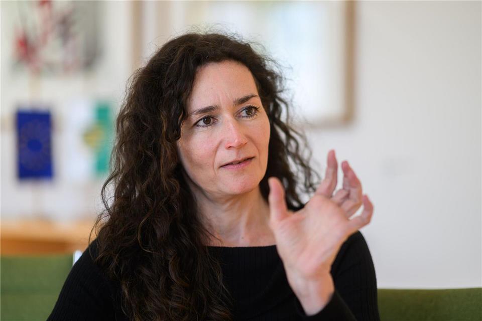 Sachsen Justizministerin Constanze Geiert (CDU) fordert Änderung beim Selbstbestimmungsgesetz. (Archivbild)Robert Michael/dpa