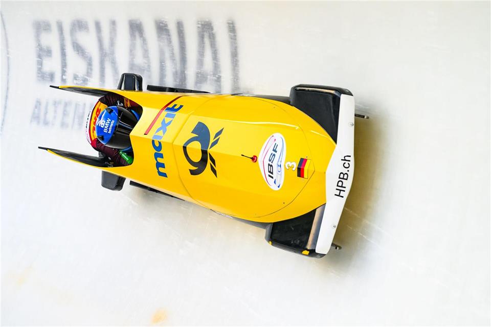 Sachsen will die Altenberger Kunsteisbahn im Osterzgebirge weiter stärken.Robert Michael/dpa