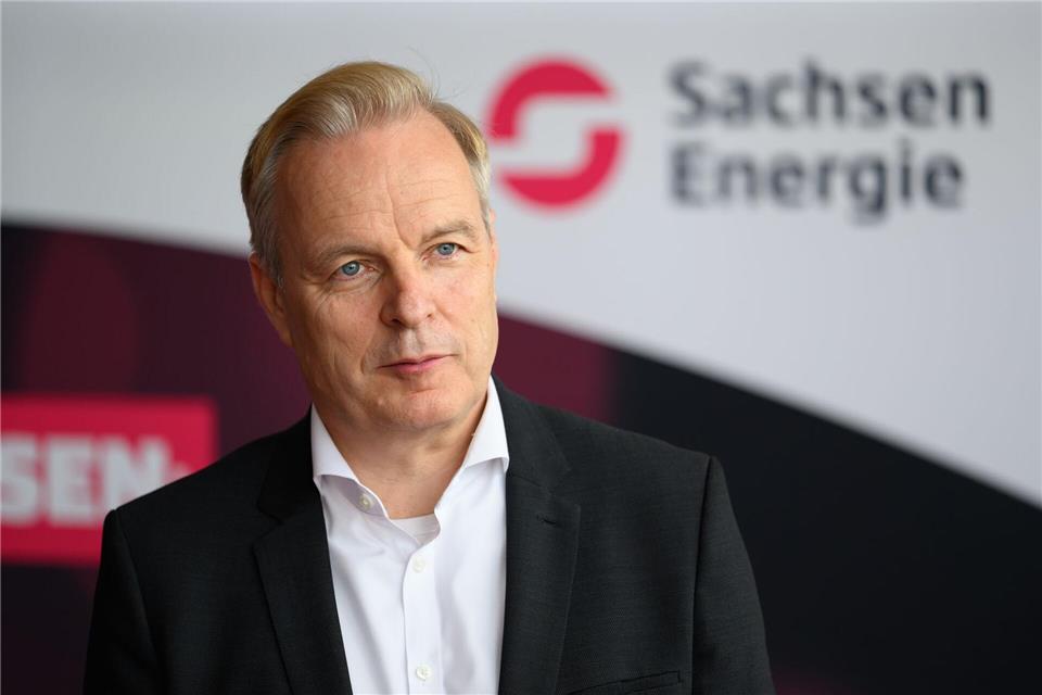 Sachsenenergie-Chef Frank Brinkmann sagt, das Projekt könne als Vorbild für andere Industriestandorte dienen.Robert Michael/dpa