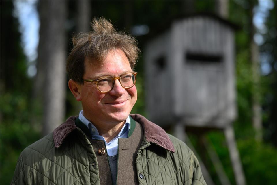 Sachsens Agrarminister Georg-Ludwig von Breitenbuch sieht den Freistaat beim Öko-Landbau gut aufgestellt (Archivbild). Hendrik Schmidt/dpa