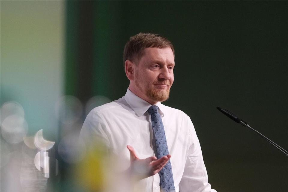 Sachsens CDU-Chef ist weiter Michael Kretschmer.Sebastian Willnow/dpa