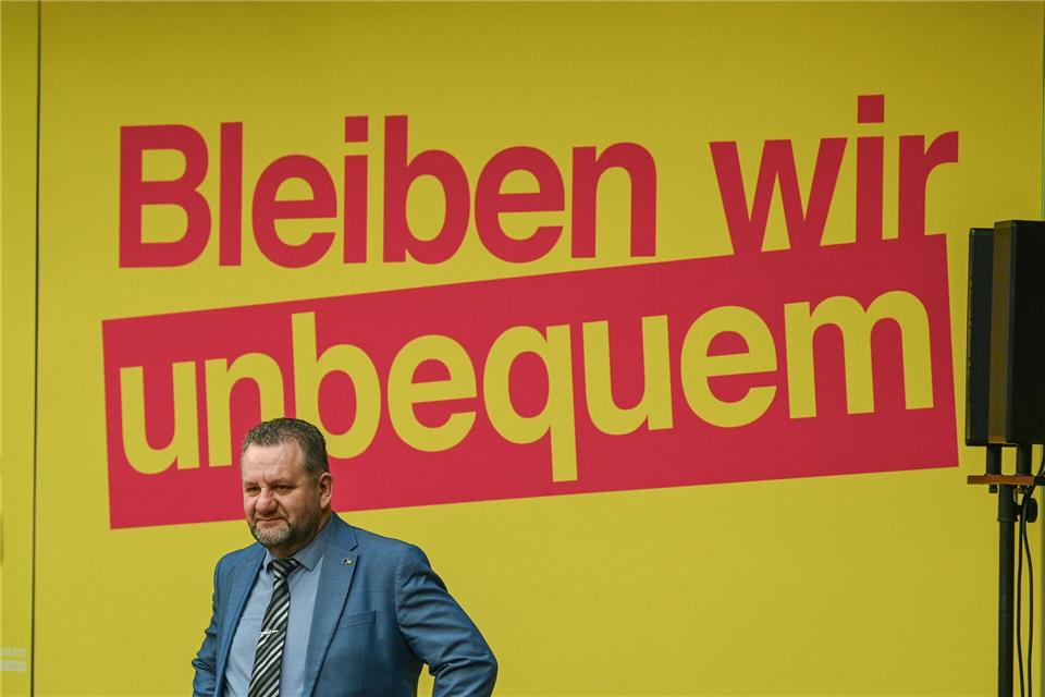 Sachsens FDP-Chef Matthias Schniebel: „Echte liberale Ideen, die kommen nur von uns.“Heiko Rebsch/dpa