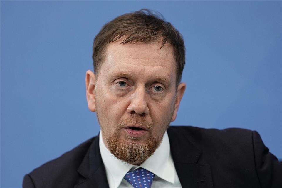 Sachsens Regierungschef Michael Kretschmer (CDU) hat einen Reformstau in Deutschland beklagt. (Archivbild)Michael Kappeler/dpa