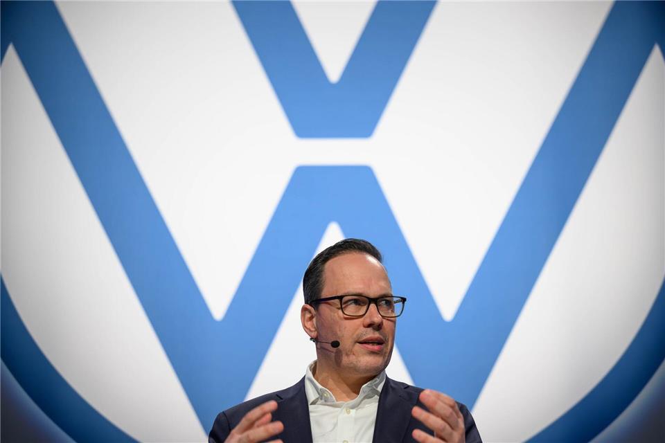 Sachsens Wirtschaftsminister Dirk Panter (SPD): Das Zwickauer Volkswagen-Werk ist ein Leuchtturm in Ostdeutschland.Hendrik Schmidt/dpa