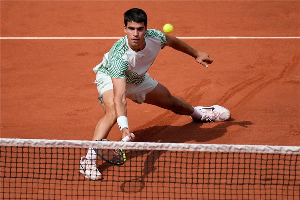 Sagte kurzfristig seinen Start beim Masters in Monte-Carlo ab: Carlos Alcaraz.