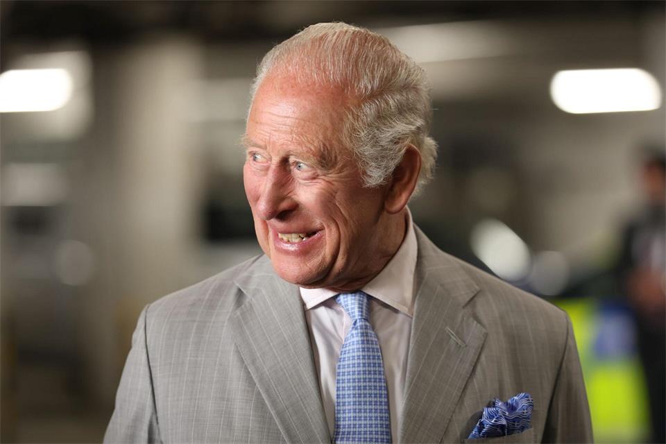 Sah im Sommer seine Enkelkinder wieder: König Charles III. (Archivbild)Shane Anthony Sinclair/PA Wire/dpa
