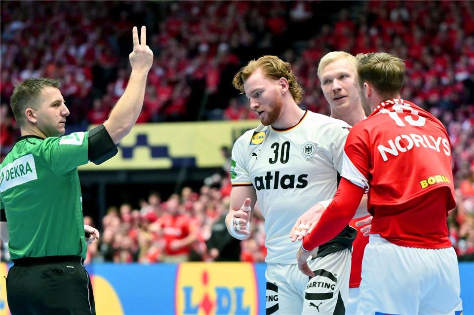 Sah schon früh die Rote Karte: Tom Kiesler.Sina Schuldt/dpa