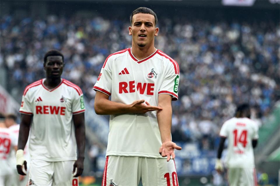Saïd El Mala hat sein erstes Saisontor in Dennis-Schröder-Manier bejubelt.Federico Gambarini/dpa