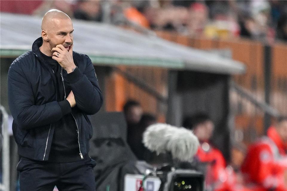 Saisonendspurt mit den Hoffenheimern: Trainer Christian Ilzer. (Archivbild)  Harry Langer/dpa