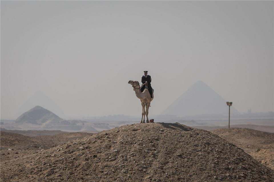 Sakkara ist die Begräbnisstätte der altägyptischen Residenzstadt Memphis.Oliver Weiken/dpa