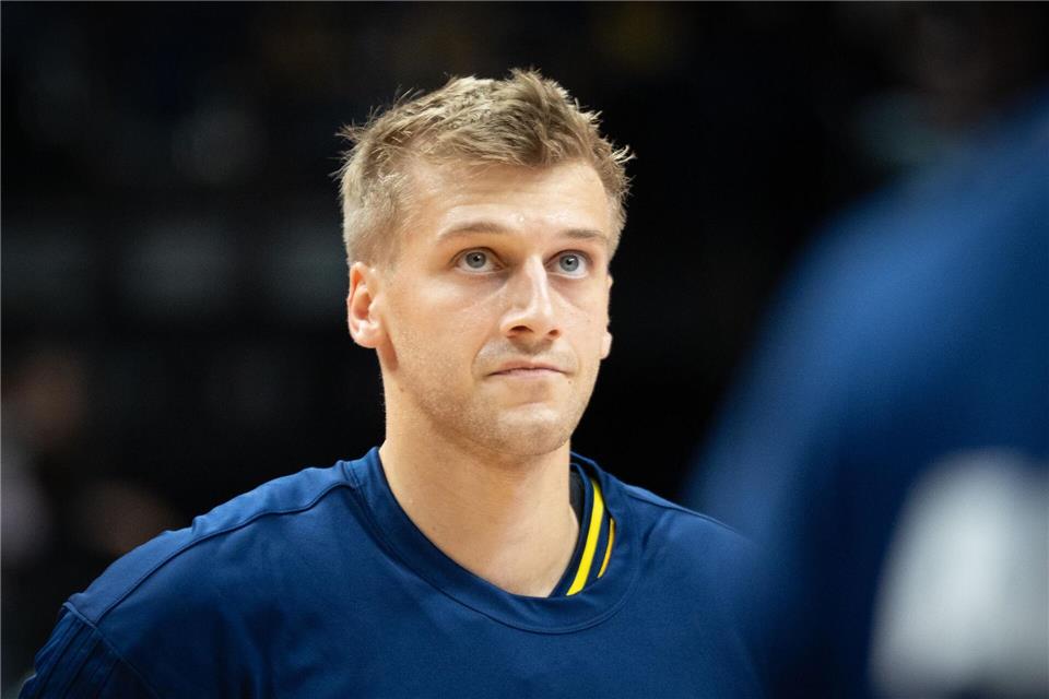 Sam Griesel war bester Alba-Werfer gegen HamburgSoeren Stache/dpa