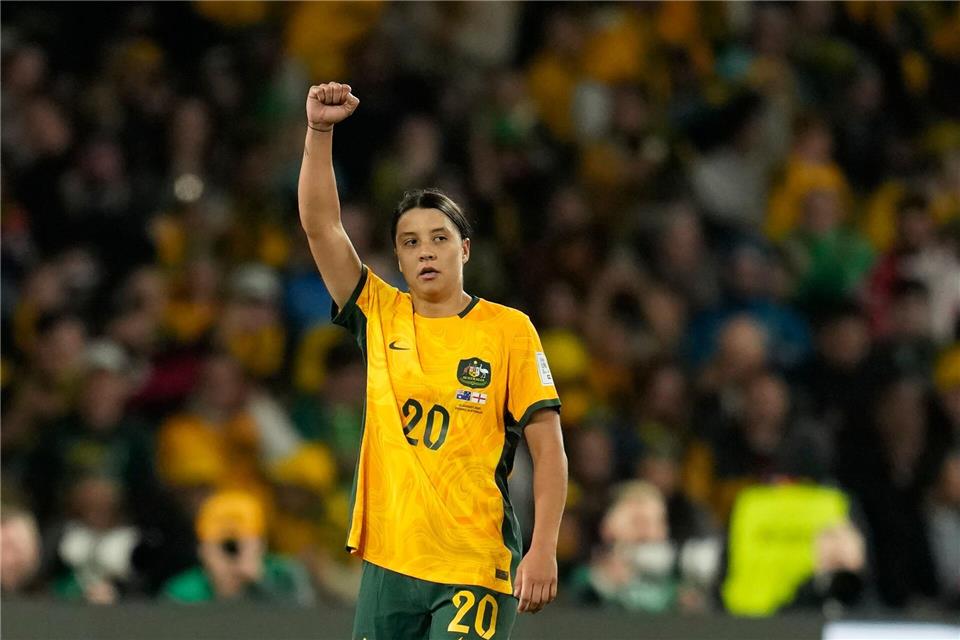 Samantha Kerr traf beim Asien Cup gegen Nordkorea. (Archivbild)Abbie Parr/AP