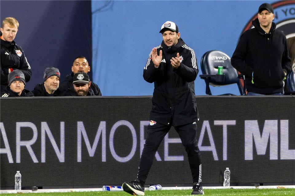 MLS: Schwarz und New York erreichen Playoff-Halbfinale  Sandro Schwarz darf weiter vom MLS-Titel träumen.Eduardo Munoz Alvarez/AP/dpa