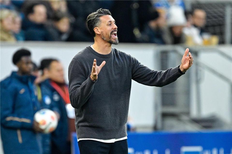 Sandro Wagner musste nach einer Niederlage gegen Hoffenheim in Augsburg gehen. (Archivbild)Uwe Anspach/dpa