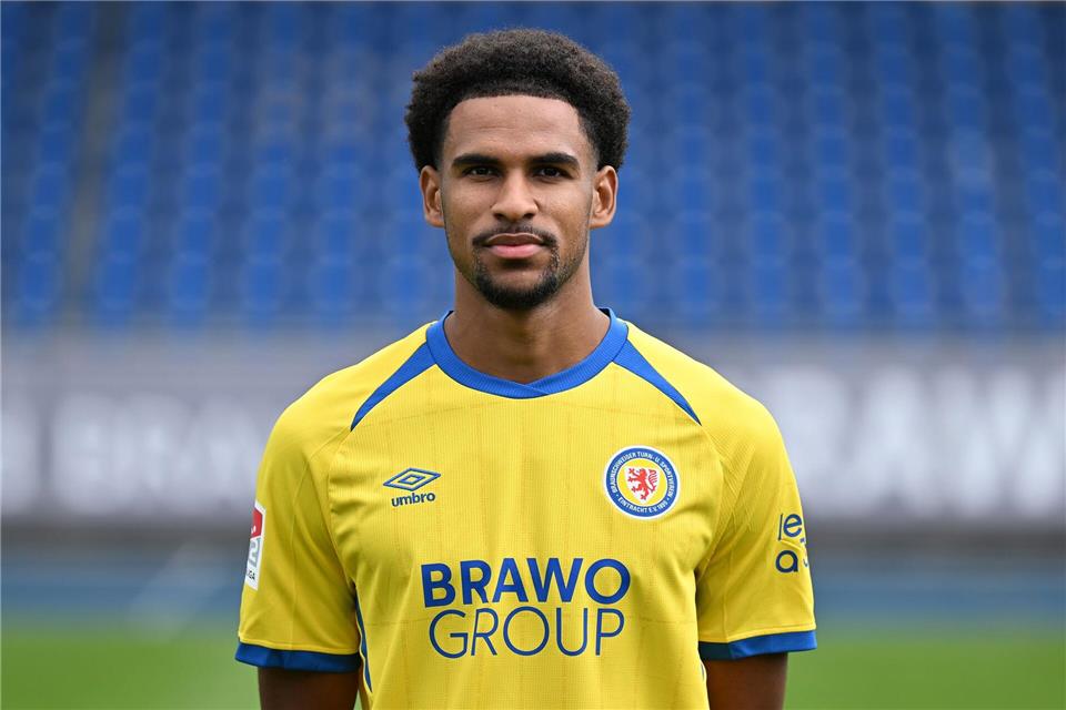 Sanoussy Ba spielt mittlerweile für Waldhof Mannheim, mit seinem Treffer sicherte er seinem Team einen Punkt in Cottbus. (Archivbild)Swen Pförtner/dpa