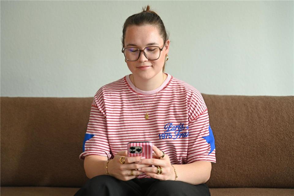 Sarah Fabian sieht eine große Verantwortung eines UGC-Creator gegenüber der Community.Lea Winkler/dpa