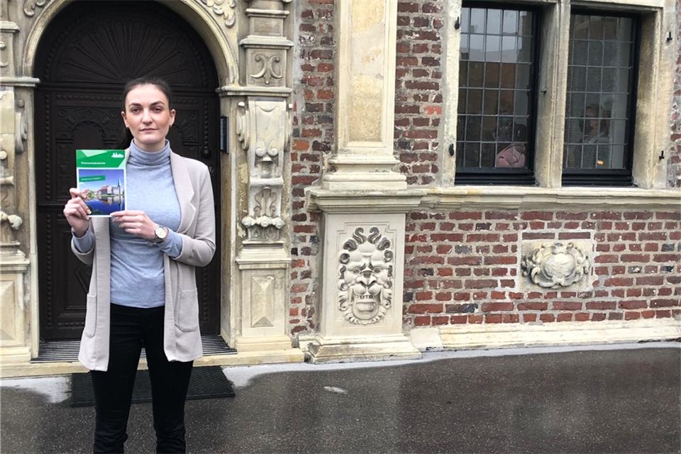 Sarah-Lena Schmidt ist Ansprechpartnerin für die Angebote.