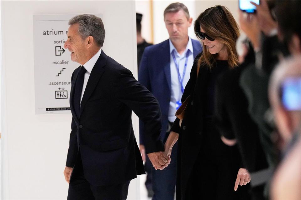 Sarkozy ist teilweise schuldig gesprochen worden.Michel Euler/AP/dpa
