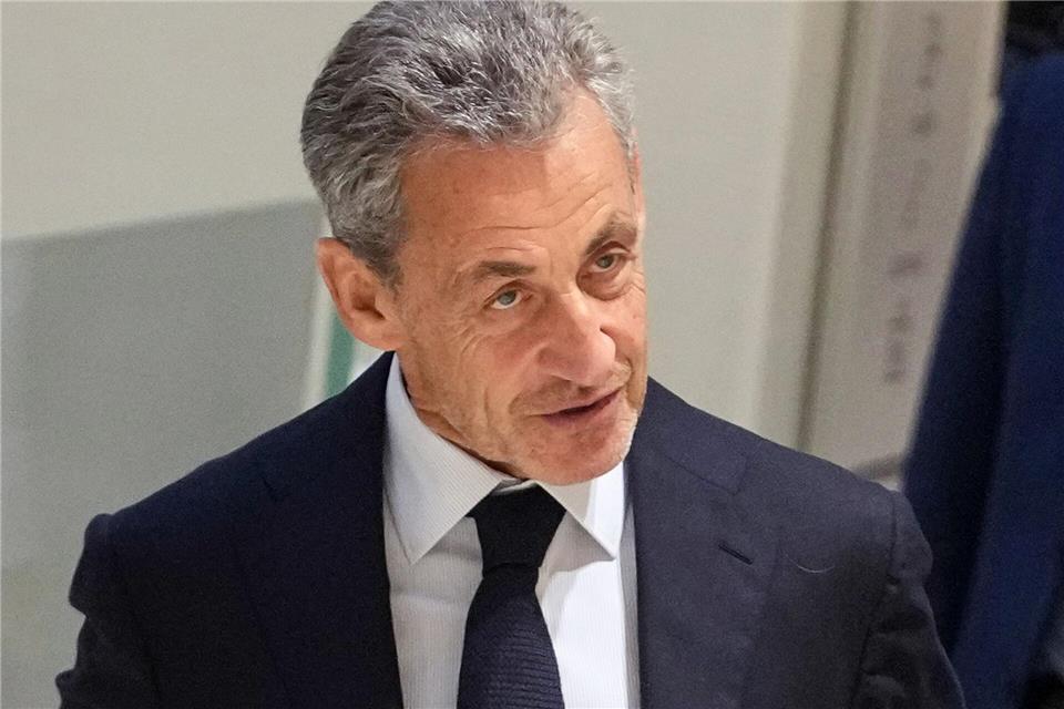Sarkozy nennt das Urteil einen Skandal.Christophe Ena/AP/dpa