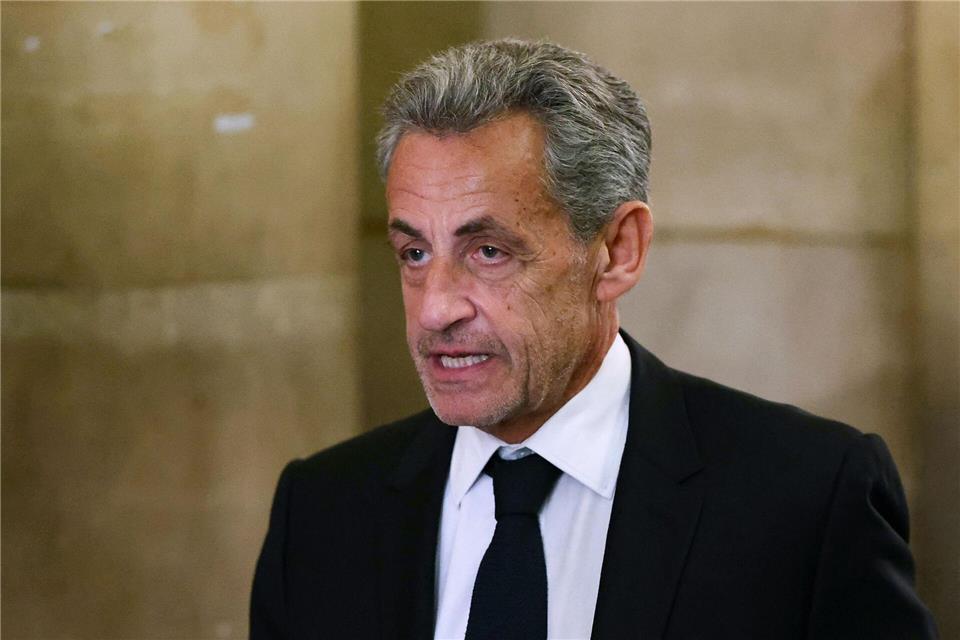 Sarkozy weist die Vorwürfe von sich und kämpft in Berufung gegen eine fünfjährige Haftstrafe.Alain Jocard/AFP/dpa