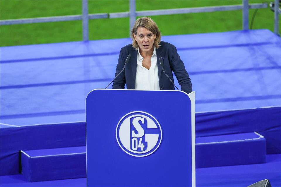 Schalkes Finanzchefin Christina Rühl-Hamers.Tim Rehbein/dpa