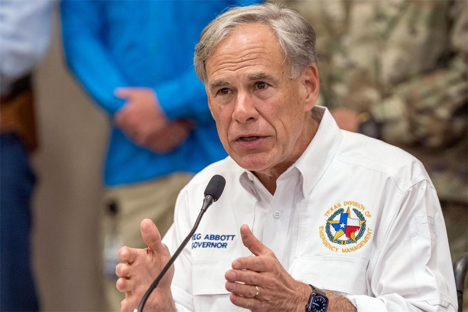 Schaltete bei Rechenzentren einen Gang tiefer: der texanische Gouverneur Greg Abbott. (Archivbild)Rodolfo Gonzalez/AP/dpa