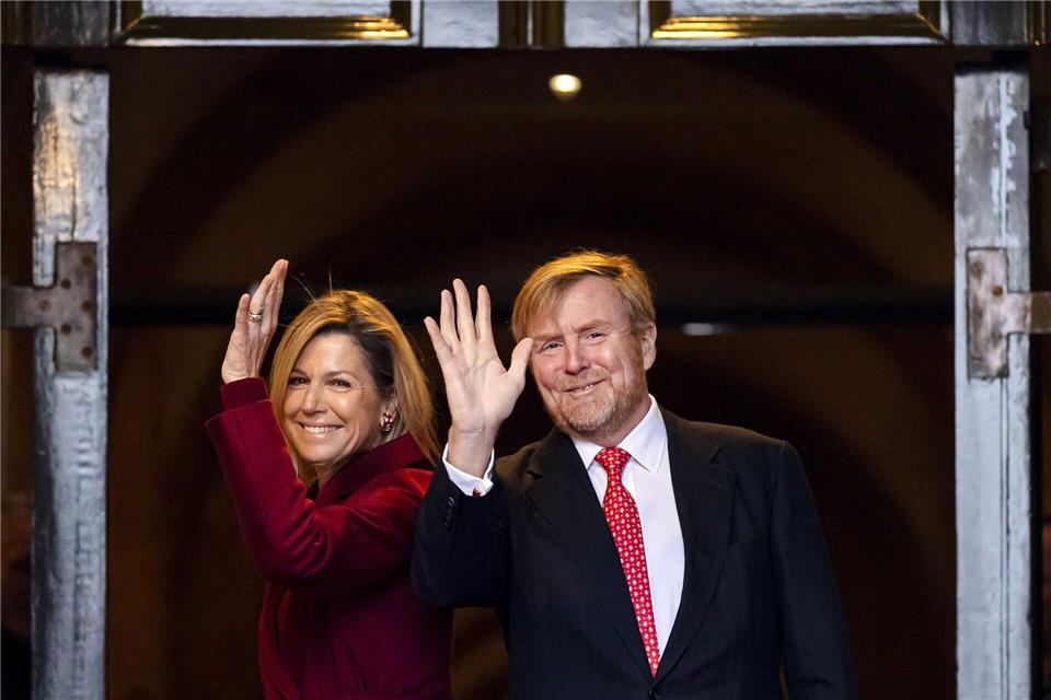 Schauen sich auch Máxima und Willem-Alexander die Serie an? Offiziell heißt es Nein und gibt es auch keinerlei Kommentar. (Archivbild)Remko De Waal/ANP/dpa