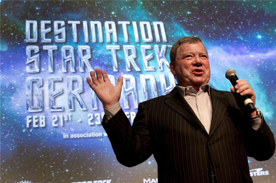 Schauspieler William Shatner will ein Heavy-Metal-Album herausbringen. (Archivbild)Frank Rumpenhorst/dpa