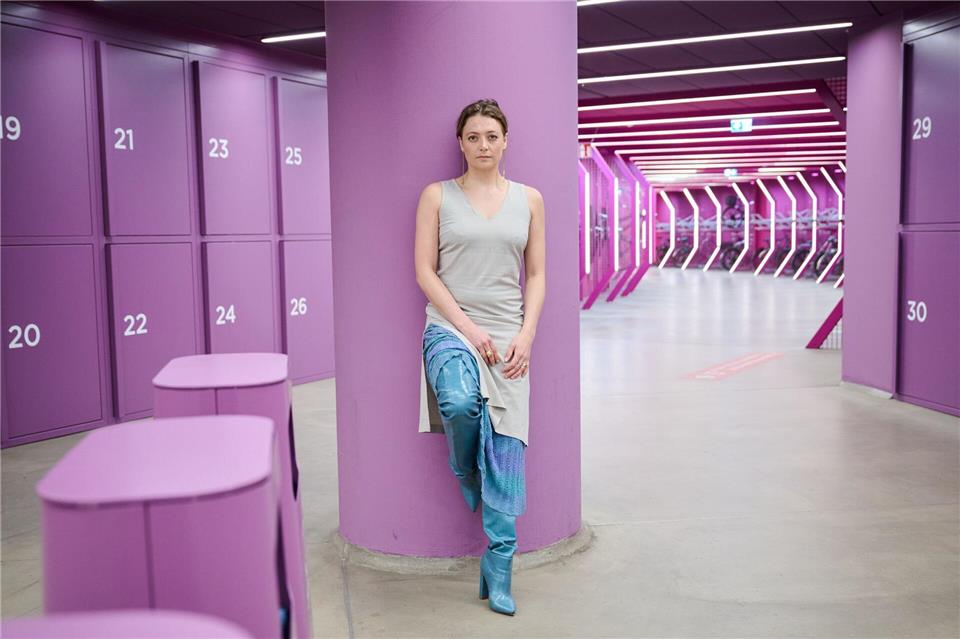 Schauspielerin Hanna Plaß ist in London geboren und mit Englisch und Plattdeutsch aufgewachsen.Annette Riedl/dpa