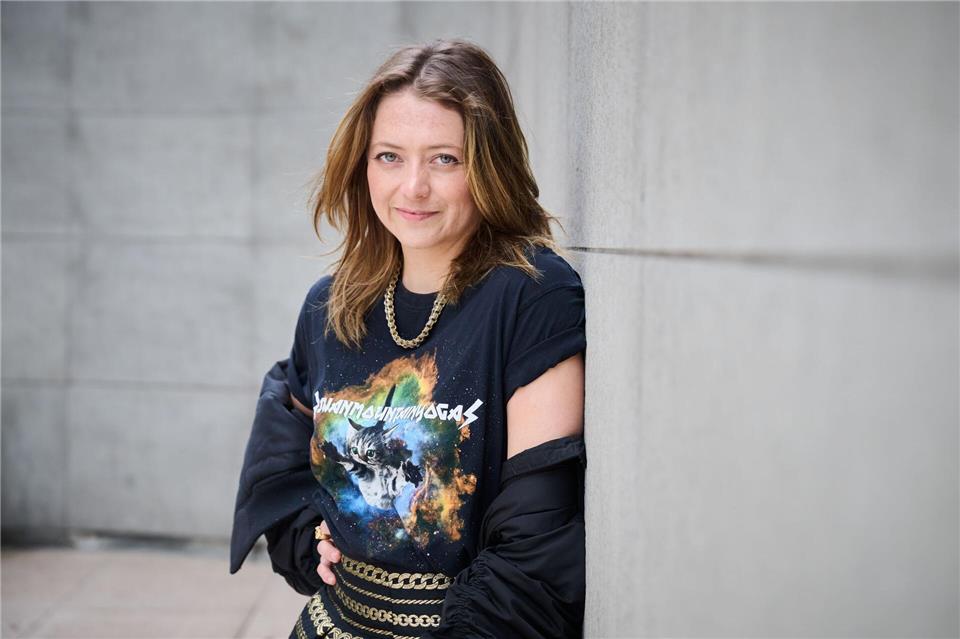 Schauspielerin Hanna Plaß spielt in einer neuen ZDF-Krimireihe die Kommissarin Paula Schäfer. Annette Riedl/dpa