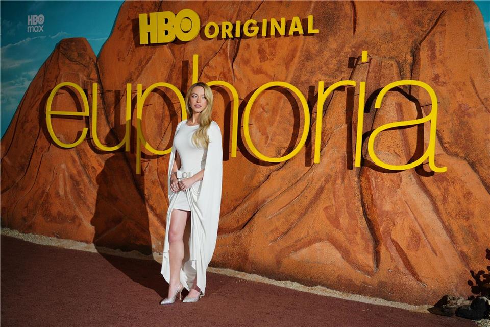 Schauspielerin Sydney Sweeney wurde durch „Euphoria“ zum Star (Archivbild).Jordan Strauss/Invision/AP/dpa