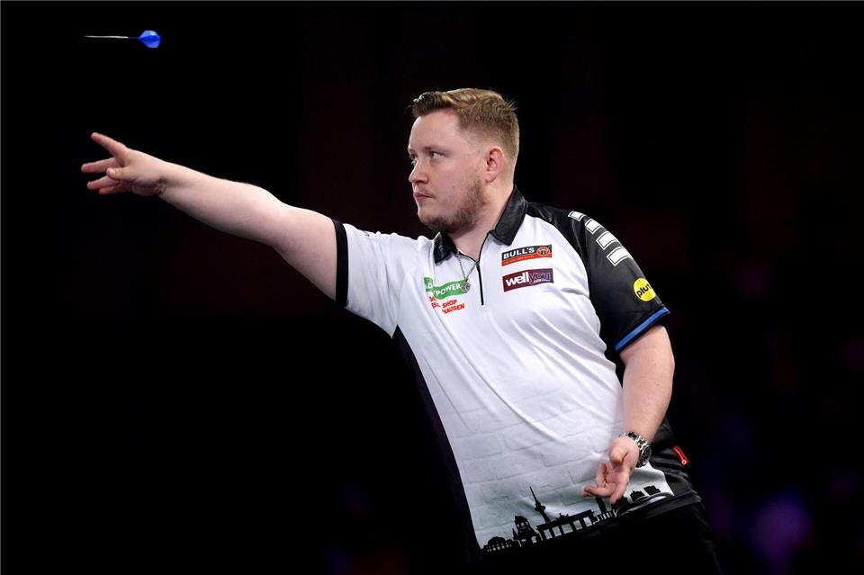 Schindler erwartet ein Duell mit Dave Chisnall. (Archivbild)John Walton/PA Wire/dpa