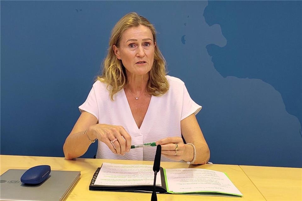 Schleswig-Holstein muss den Verschuldungsspielraum laut Finanzministerin Silke Schneider ausnutzen. Felix Müschen/dpa