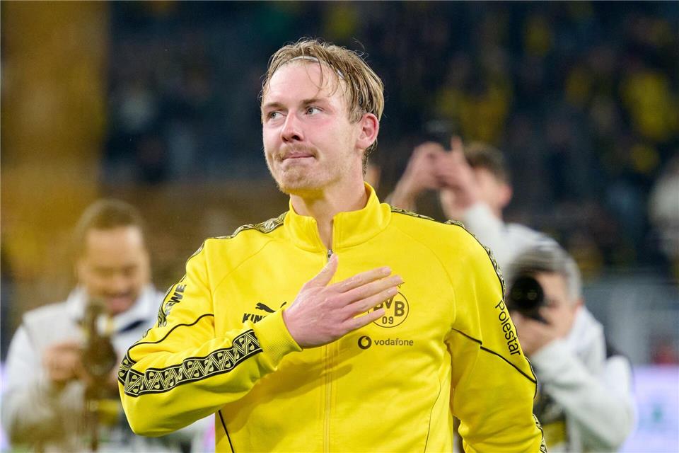 Schließt sich Ajax Amsterdam an: Julian Brandt. (Archivbild)Bernd Thissen/dpa