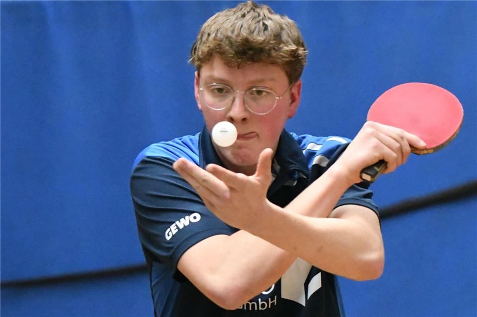 Schneller 9:0-Sieg gegen Union Lüdinghausen III: Jan-Hendrik Leidner vom TV Borken.