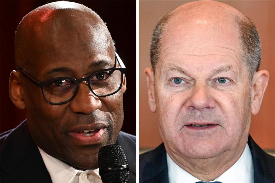 Scholz spricht mit Chialo nach „Hofnarr“-Äußerung. Soeren Stache; Kay Nietfeld/dpa