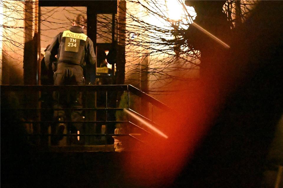 Schon 2018 sorgte Fretterode für Schlagzeilen – Nun gab es erneut ein Angriff auf Medienvertreter.-/dpa