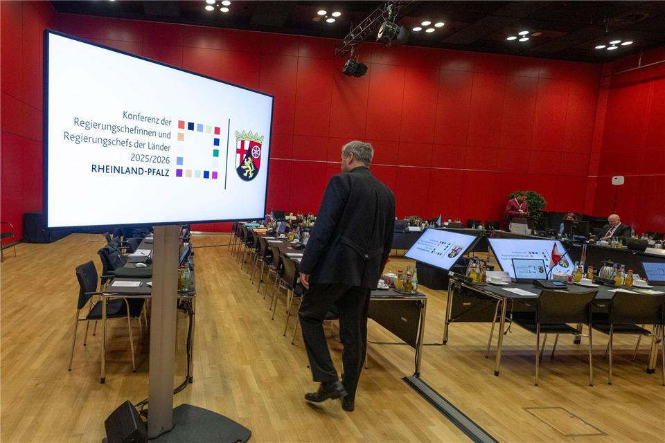 Schon bei den vorangegangenen Ministerpräsidentenkonferenzen unter dem Vorsitz von Rheinland-Pfalz war es um die Bund-Länder-Finanzen gegangen. (Archivfoto)Boris Roessler/dpa