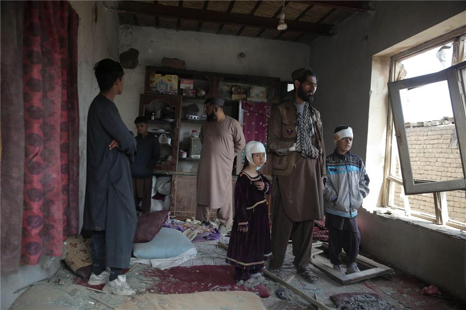 Schon in den letzten Tagen wurden Häuser in Kabul bei pakistanischen Luftangriffen beschädigt. (Archivbild) Sami Jan/dpa