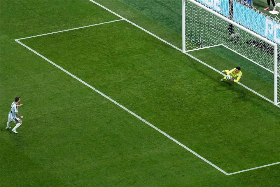 Schon wieder: Messi scheitert aus elf Metern. Chris Carlson/AP/dpa